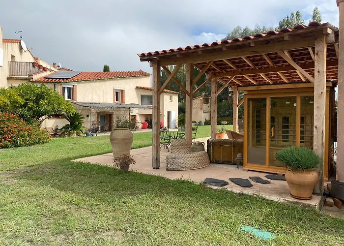 MAS TRAMONTANE chambre d\'hôtes Força Réal classée 4 clés